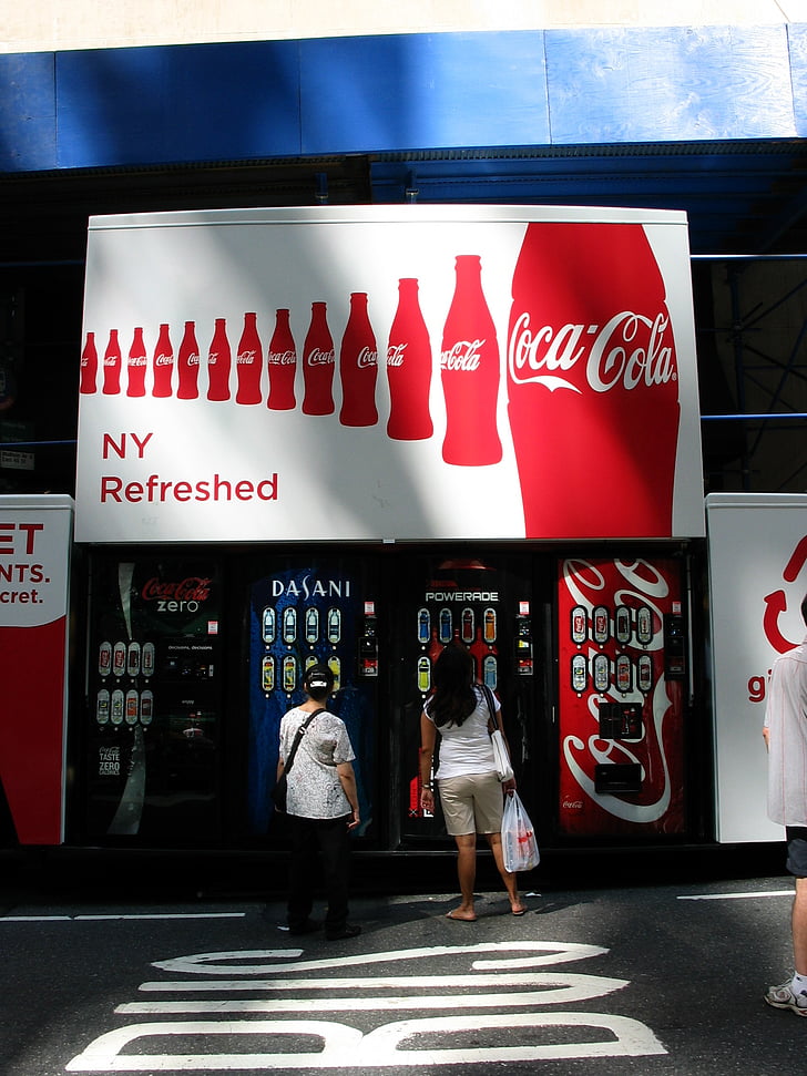 cokes, New york, Times square