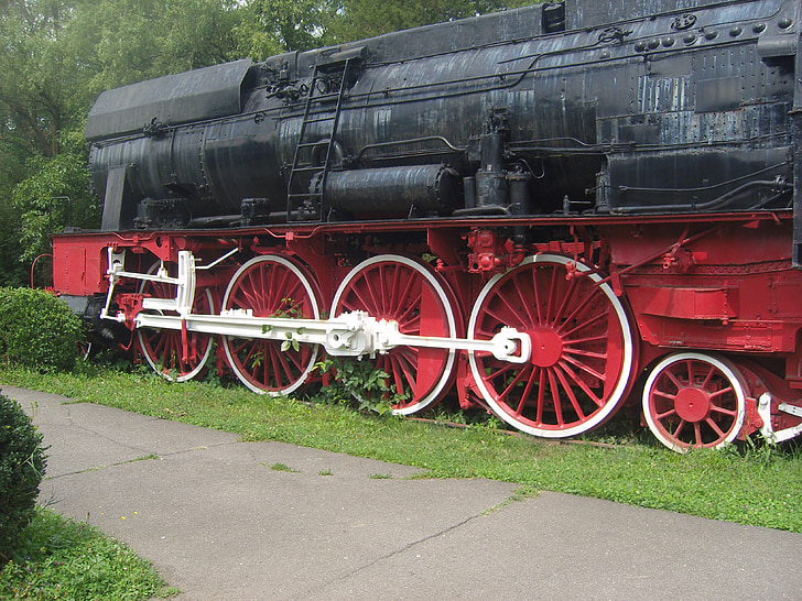 tren, màquina de vapor, Romania