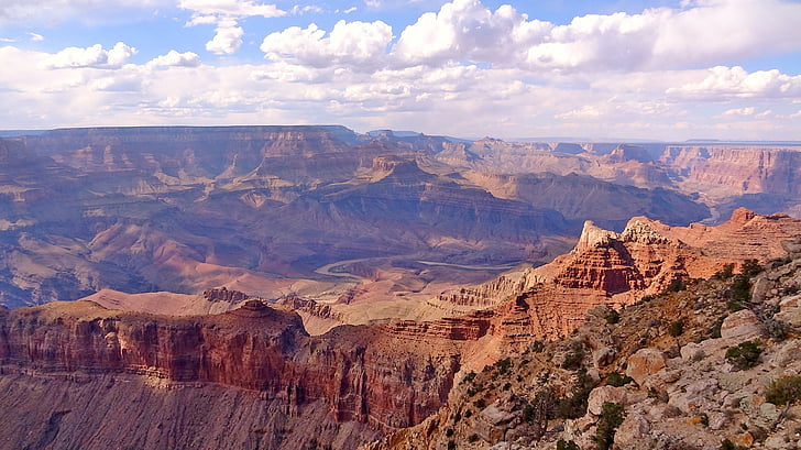 Sky, skyer, landskab, Canyon, natur, Grand canyon nationalpark, Arizona