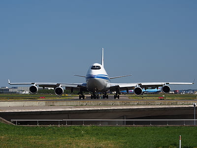 Boeing 747, Čína nákladná, Jumbo jet, lietadlá, lietadlo, letisko, preprava