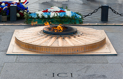 永恒的火焰, 凯旋门, 巴黎, 法国, 具有里程碑意义, 纪念碑, 士兵