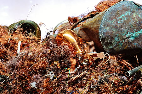 copper, scrap metal, scrap, disposal, recycling, reuse, collection point