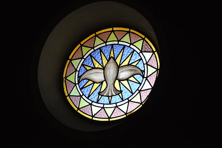 cristalera, Crkva, Paloma, dekoracija, duhovnost, simbol, krug