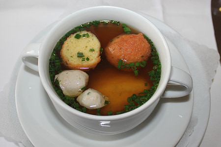 スープ, 結婚式のスープ, シュヴァーベン, コンソメ カップ