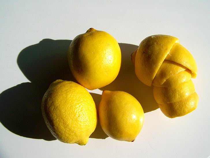 lemon, fruit, yellow, citrus Fruit, food, freshness, organic