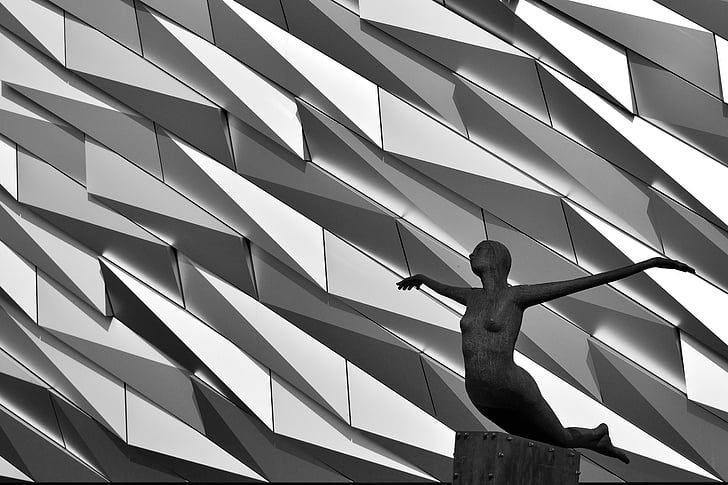 Μπέλφαστ, Τιτανικός Μουσείο, σχήμα, η δομή του