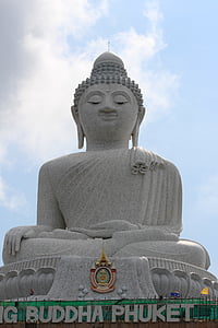 Tailandas, Buda, Budizmas, religija, Wat, Tajų, statula