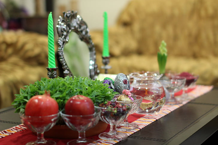 iranska nyåret, iranska, Persiska, Celebration, tradition, Iran, dekoration
