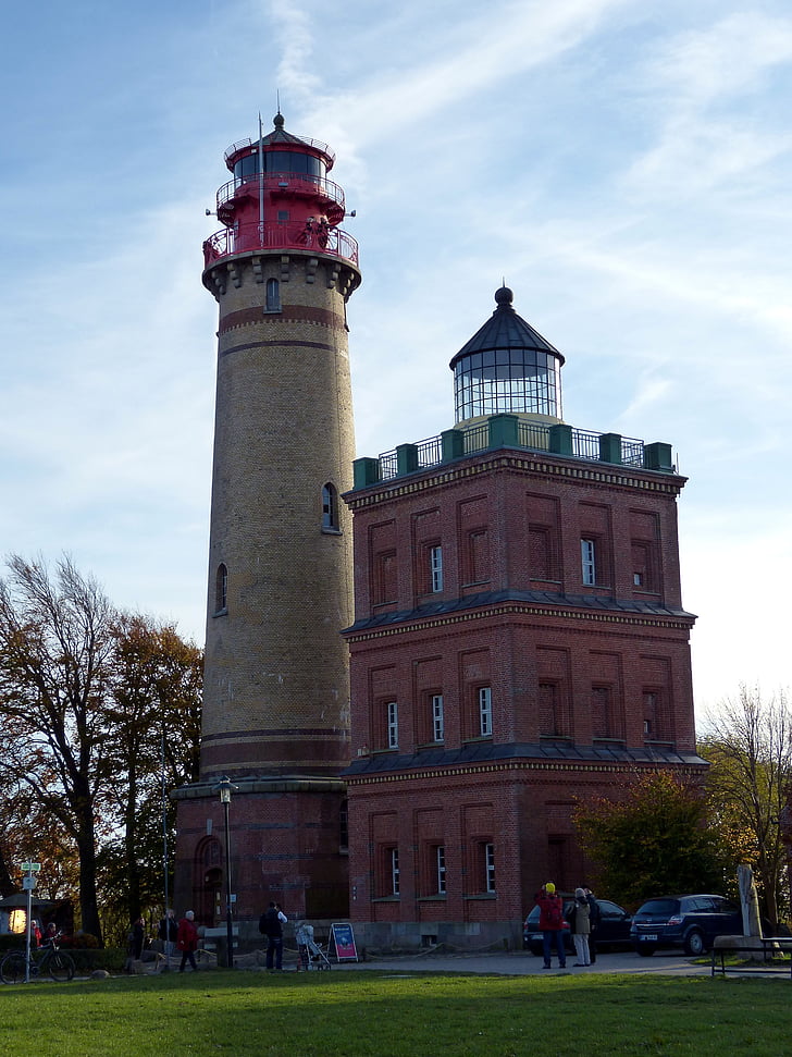 Rügen, sziget, Cape arkona, Rügen-sziget, világítótorony, torony, Nyugat-Pomerániai