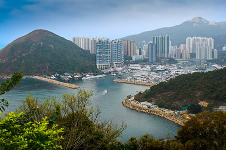 Parc d'oceà de Hong kong, Hong kong, Parc, oceà, Xina, natura, Àsia