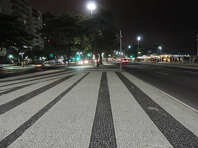 Copacabana, ville, vacances de Rio de janeiro, Brésil