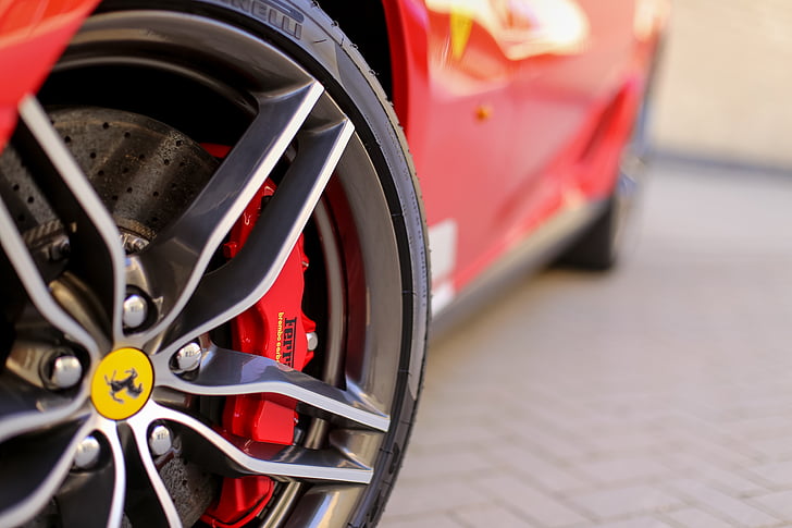 Ferrari, bil, ytelse, rød, automatisk, bil, stil