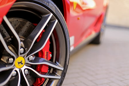 Ferrari, samochód, wydajność, czerwony, Automatycznie, samochodowe, styl