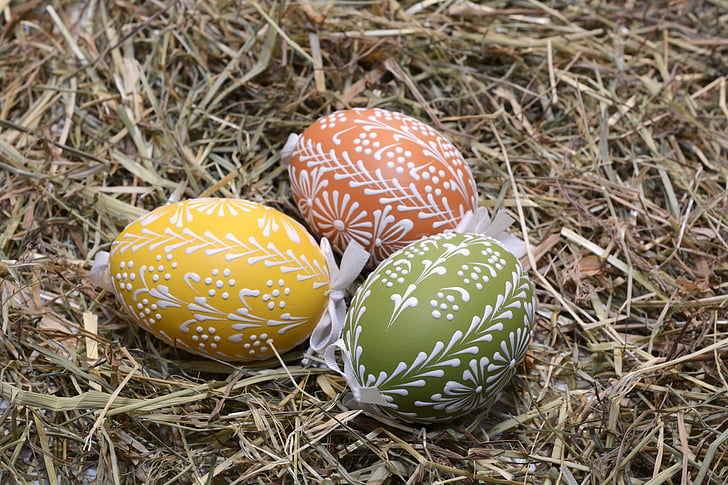 lihavõttemunad, muna, värvitud, lihavõtted, Head lihavõttepüha, värvikas munad, värvilised munad