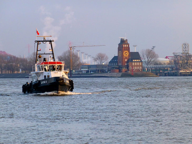 Hamburg, Hafen, Pilot, Hamburger Hafen