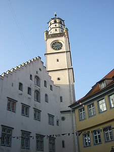 Ravensburg, bokštas, miesto centras, Viduramžiais, istoriškai, pastatas, Architektūra
