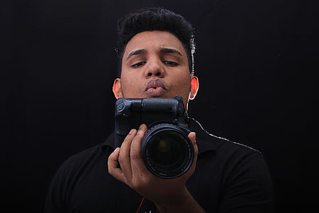 cámara, Canon, fotógrafo, reflejo, Pentax, Foto, Fotografía diferente
