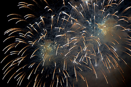 vlam, firecracker, Festival, exploderende, vuurwerk, firework - mens gemaakte object, viering