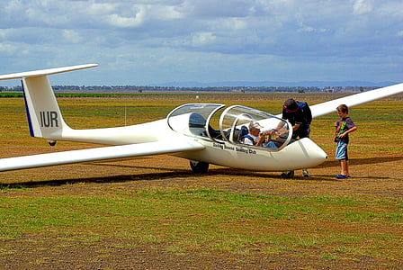 glider, sailplane, aviation, recreational, soaring, aircraft, airplane