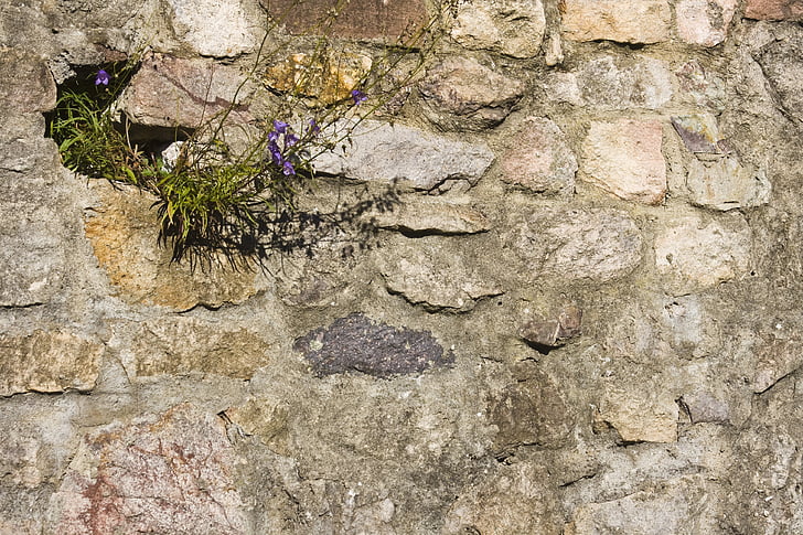 mur en pierre naturelle, Pierre de sable, mur, Pierre naturelle, texture, structure, arrière-plan