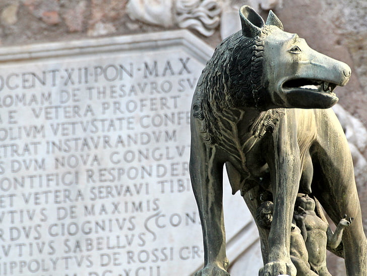 ji-vilkas, sostinė, Roma