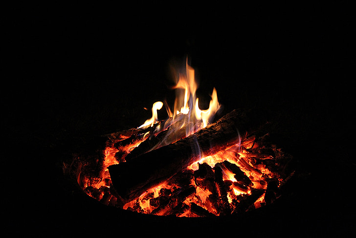eld, Flame, Blaze flame, trä brand, lägereld