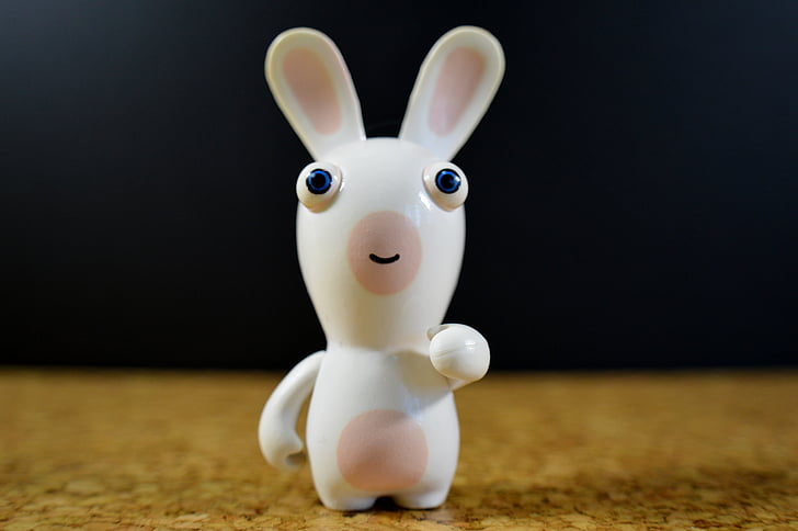 Zajac, biela, smiešny, králik - zvierat, Veľkonočné, Veľkonočný zajačik, milý