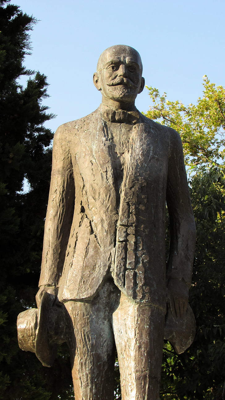 Eleftherios venizelos, homme politique, Grec, histoire, statue de, sculpture, historique