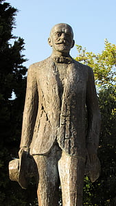 Eleftherios venizelos, om politic, Greacă, istorie, Statuia, sculptura, istoric