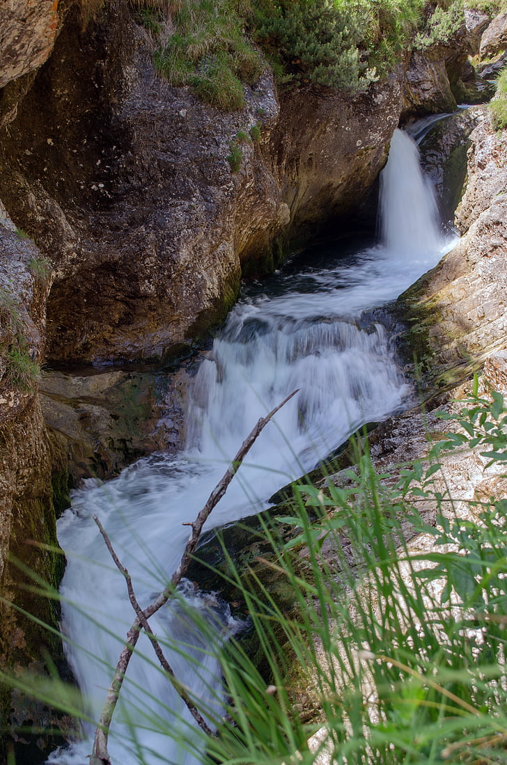 witte creek canyon, water, waterval, kloof, rest, Alpine, natuur
