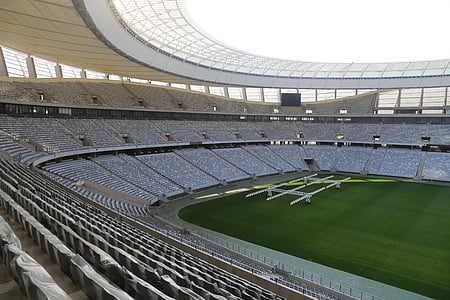 стадіон, футбольний стадіон, рядами сидінь, сидіти, Аудиторія, трибун, Кейптаун