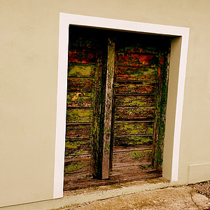 гол, вратата, Домашно огнище, вход, дървен материал, къща вход, стар