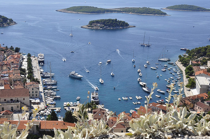 hvar, dalmatia, island, summer, holiday, sea, adriatic sea