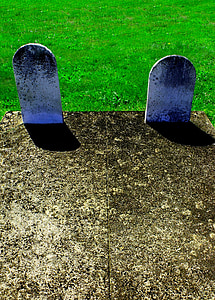 sírkövek, sírkövek, temető, temető, Grave, Graves, emlékmű