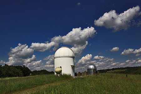 Astronomická observatoř, obloha, nálada, krajina, Příroda