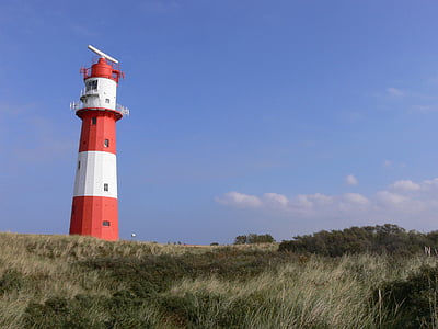 borkum, lighthouse, navigation, shipping, sea, tower