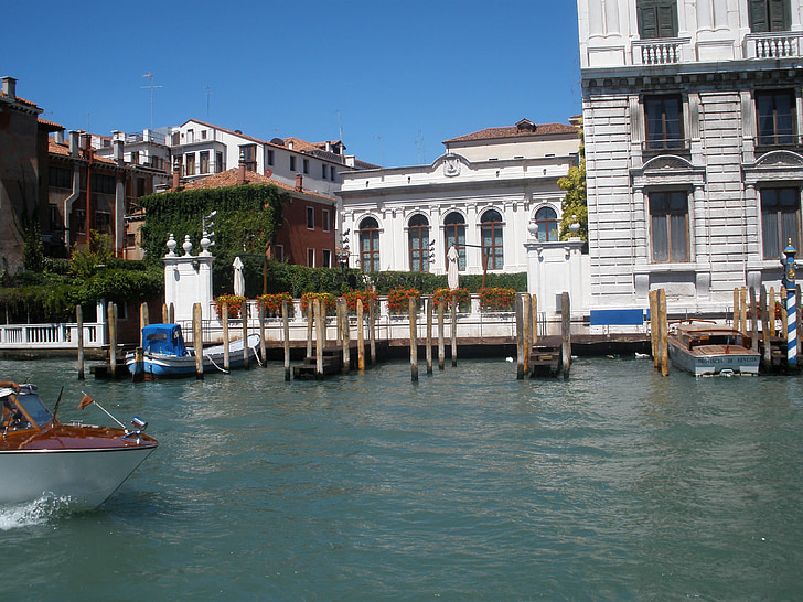 Venedig, byen ved floden, lille Venedig, vand, canale grande