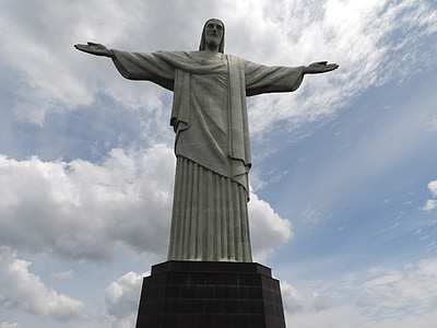 Megváltó Krisztus szobra, Rio, Latin, Amerikai, Brazília, Corcovado, Janeiro