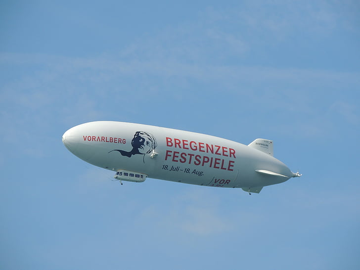 Zeppelin, Bodensko jezero, Njemačka, jezero, Bregenz