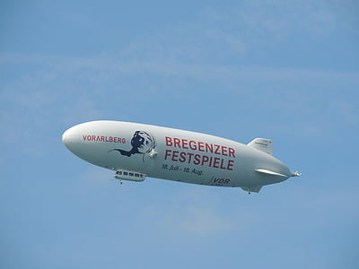 Zeppelin, Bodamské jezero, Německo, jezero, Bregenz