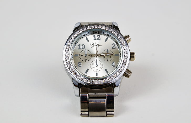 horloge, montre-bracelet, temps qui indique, temps, Mens, pièce d’horlogerie, indication de l’heure