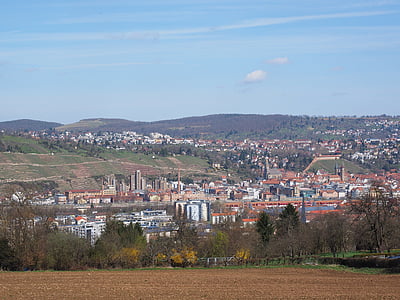 Esslingen, Lembah Neckar, bangunan, kontrol, urbanisasi, urban sprawl, pemandangan