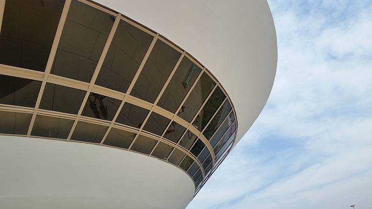 Brasilia, taidemuseo, Rio de Janeirossa, Niemeyer, Niterói, Oscar niemeyer, Nykytaiteen museo