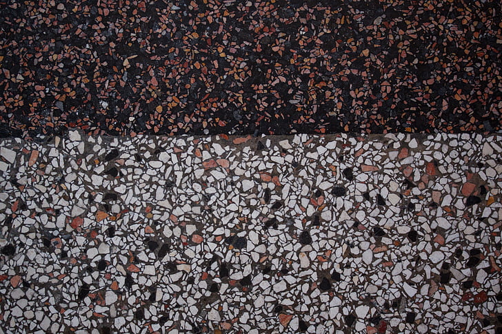 estrazzo, floor, original, pebble rug, topping, natural stones, ground