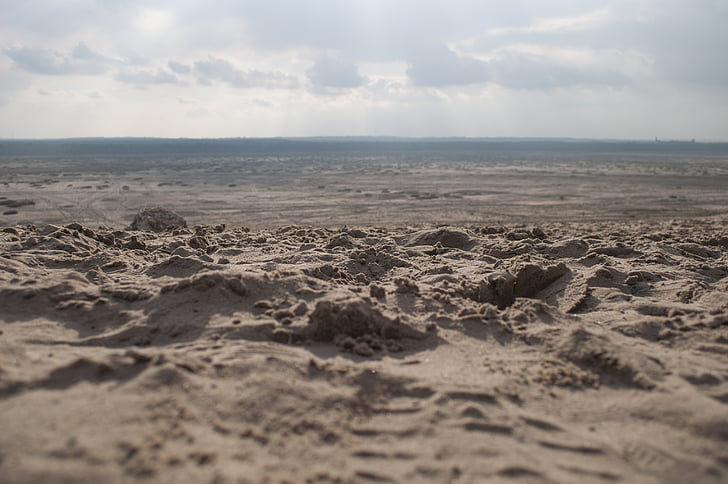 landscape, desert, sand, view, the background, dry, desert błędowska