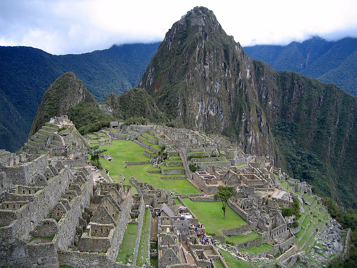 Machu Picchu, Peru, Inca, Andes, Landmark, beroemde, Toerisme