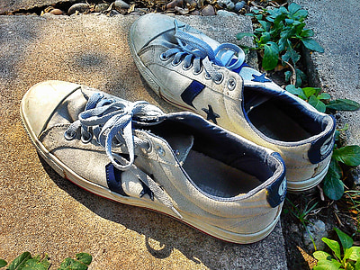 Ayakkabı, Tuval, eski