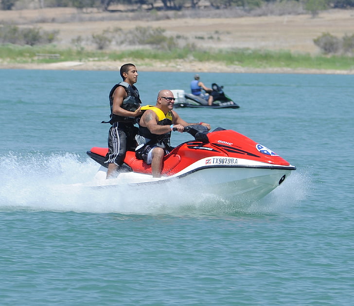 jetski, motoros vízi sporteszközök, szórakozás, szabadidő, víz, tenger, Ride
