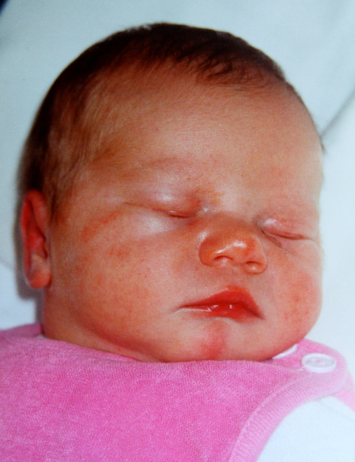 Baby, nou-născutului, drag, doarme, drăguţ, portret, pentru sugari