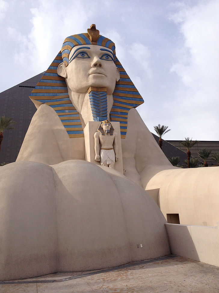 Luxor, Esfinge, Egipto, Vegas, Monumento, Turismo, viaje